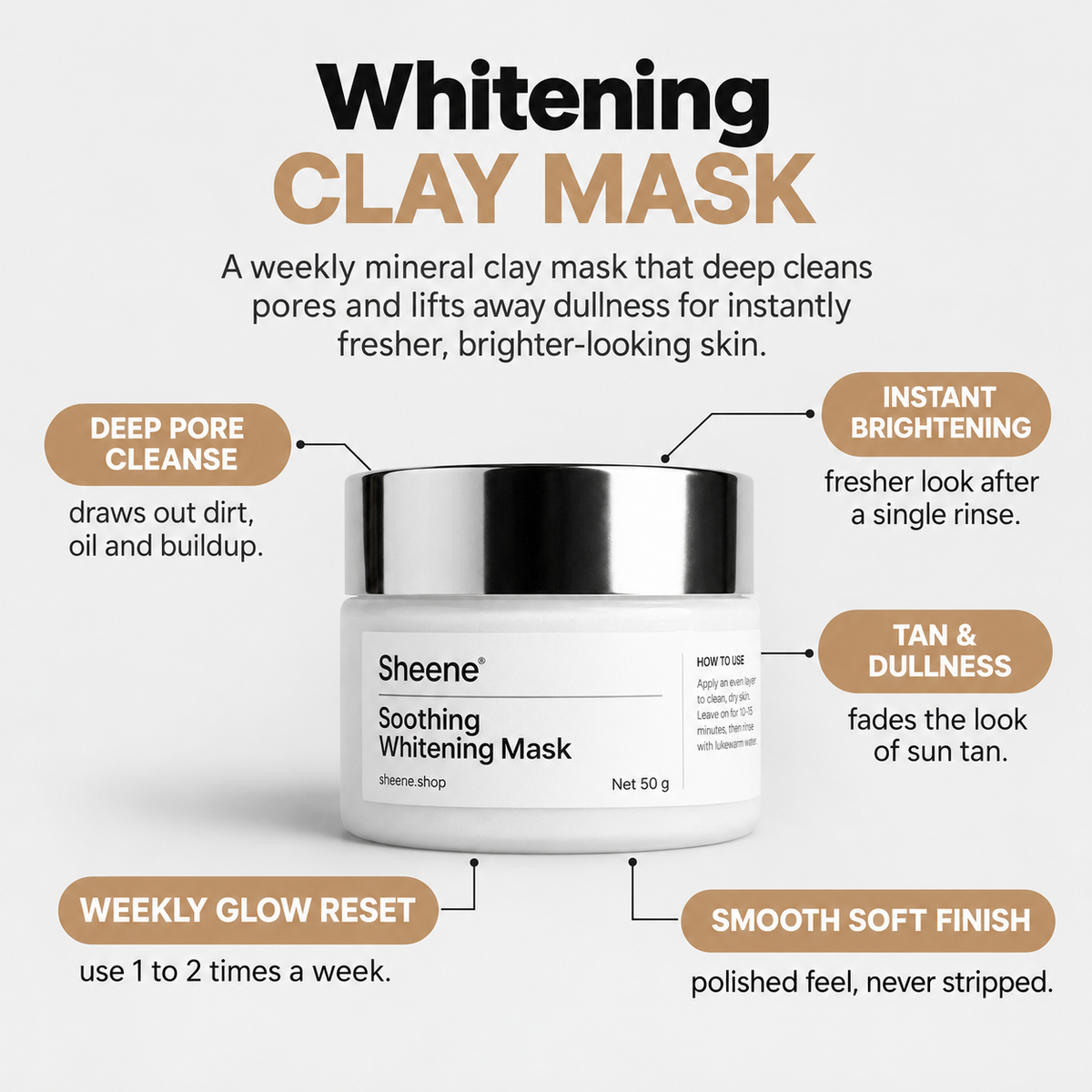 Whitening Clay Mask