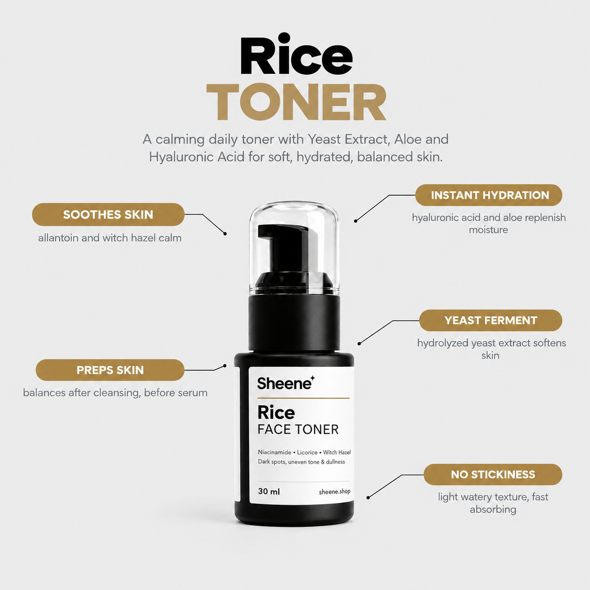 Rice Toner
