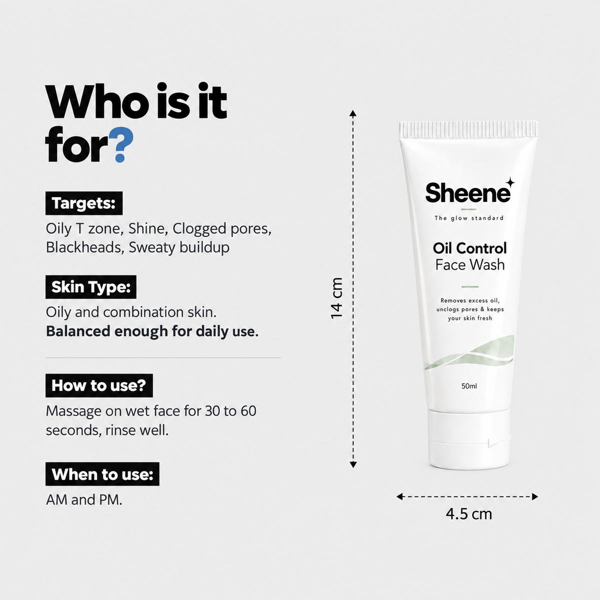 Oil Control Face Wash
