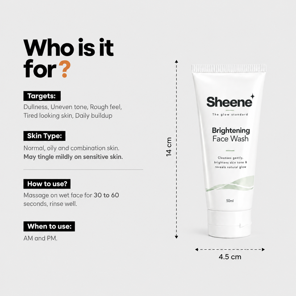 Brightening Face Wash