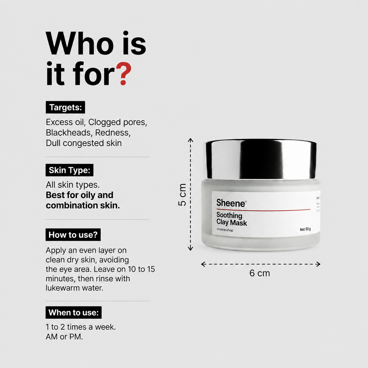 Soothing Clay Mask