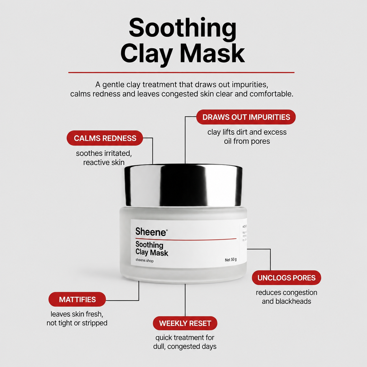 Soothing Clay Mask