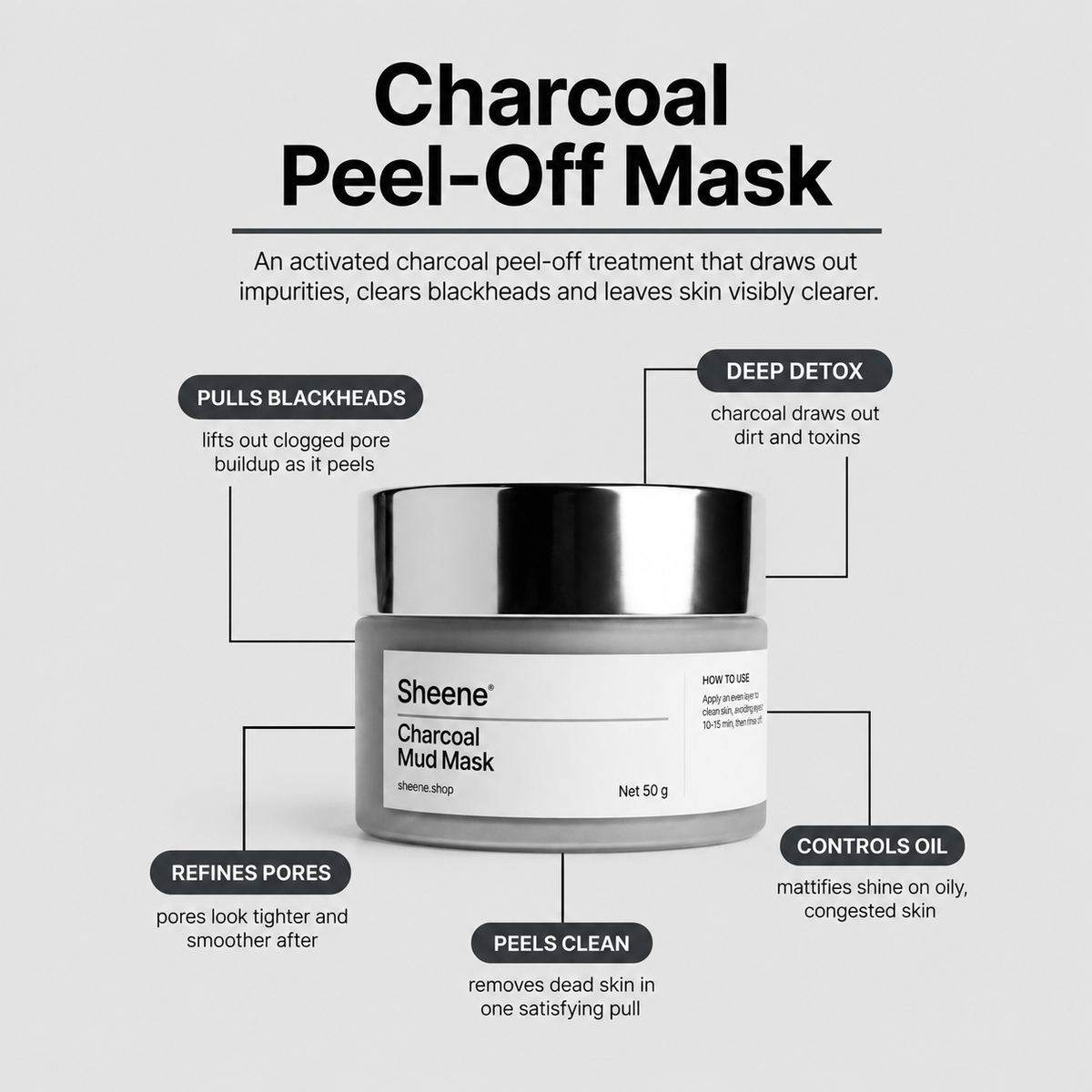 Charcoal Mud Mask