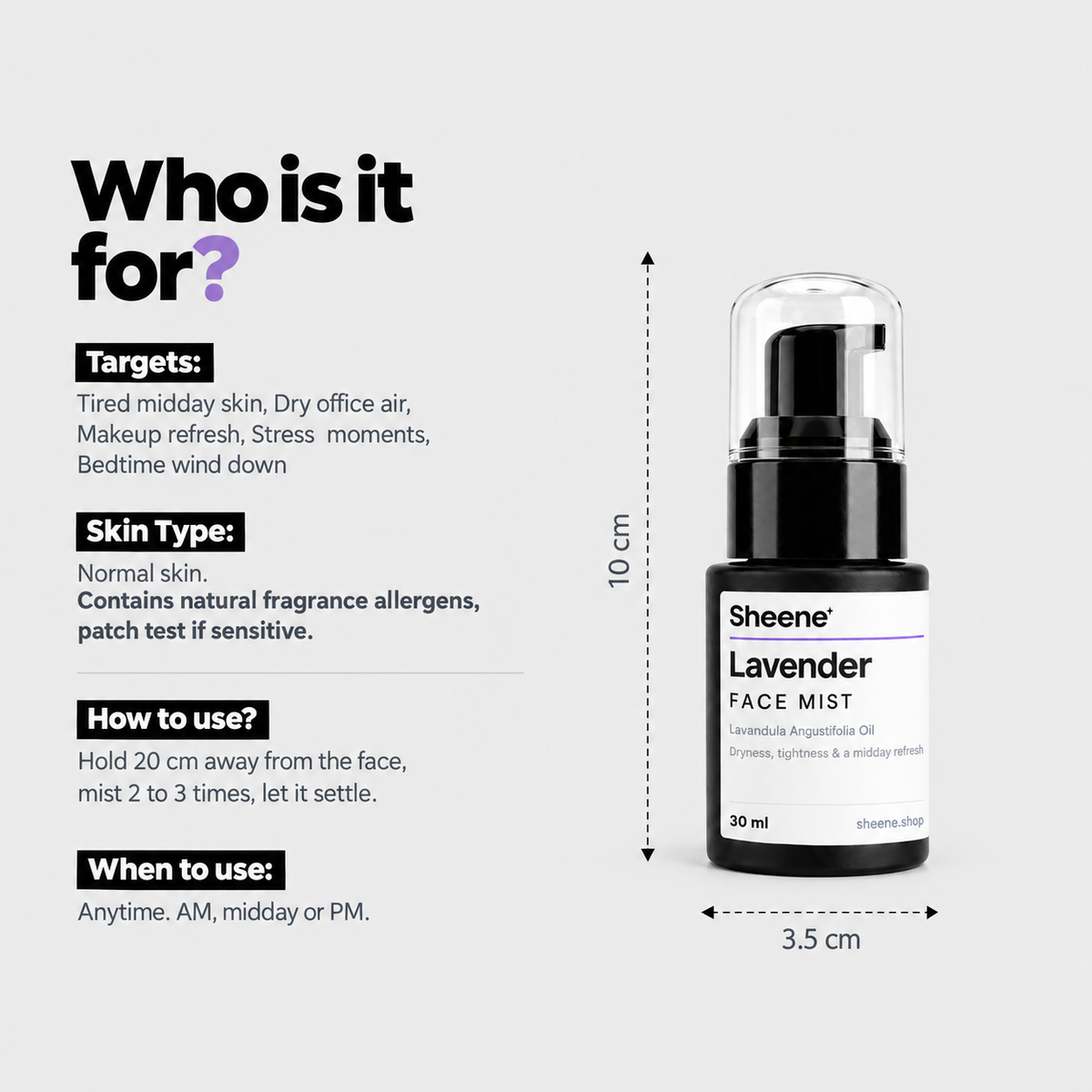 Lavender Face Mist