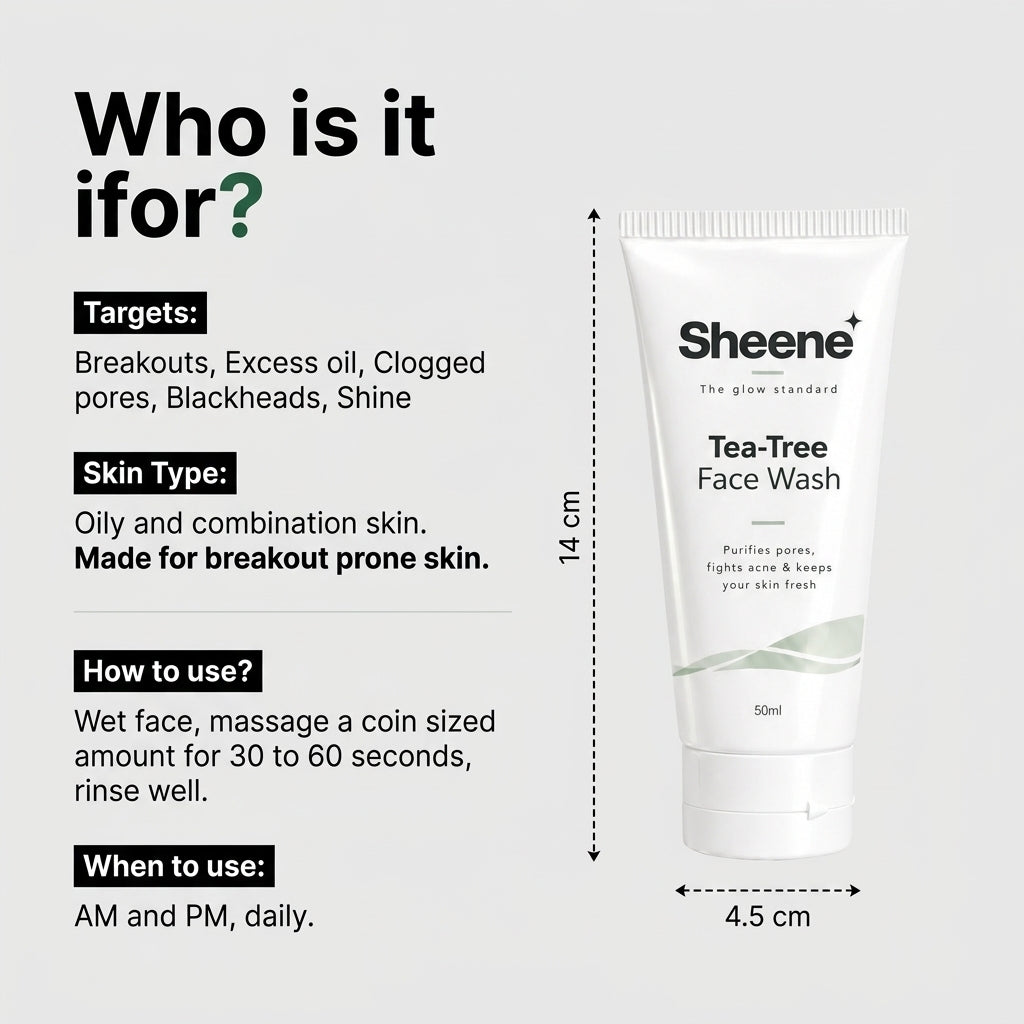 Tea Tree + Neem Face Wash
