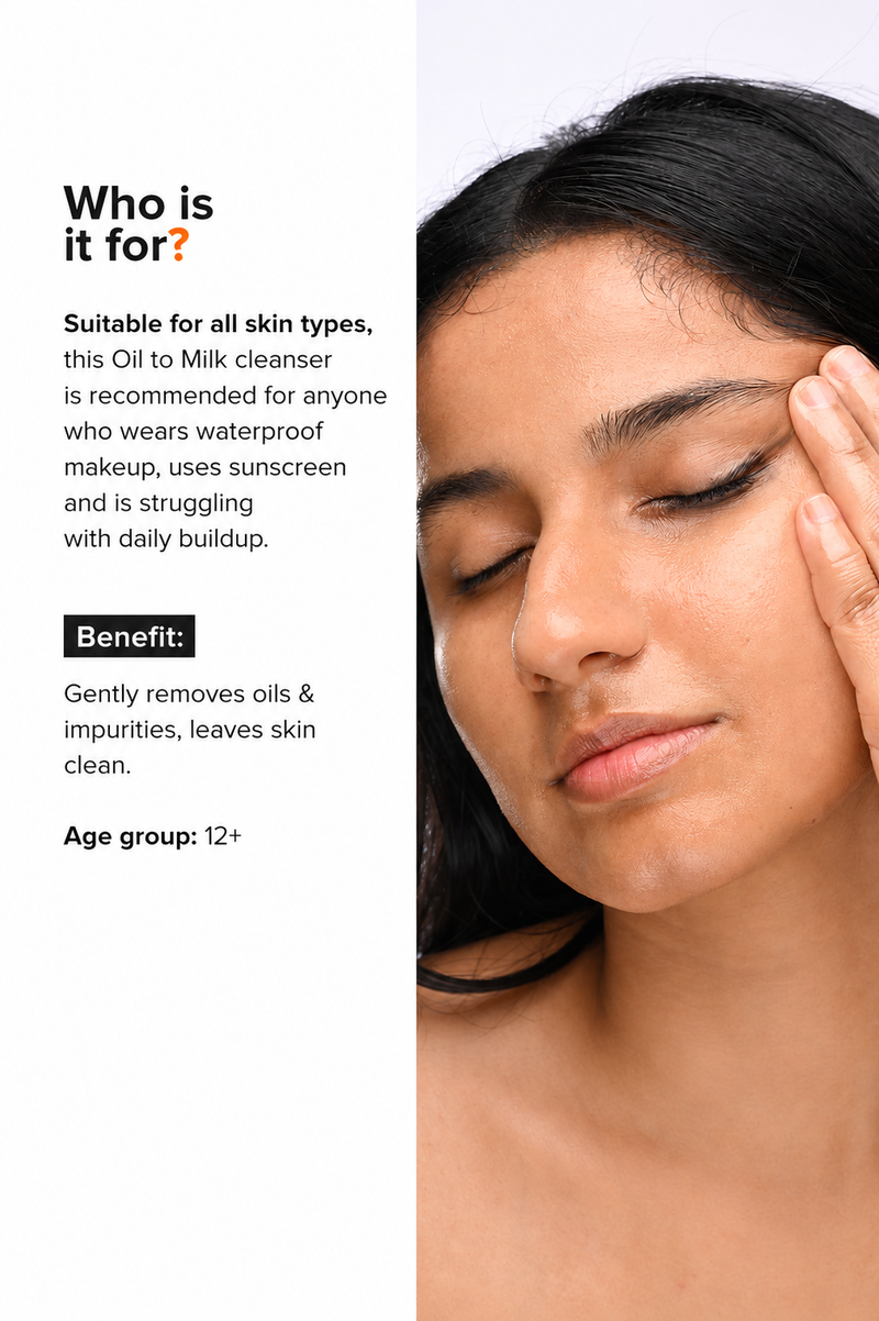 Oil to Milk Cleanser